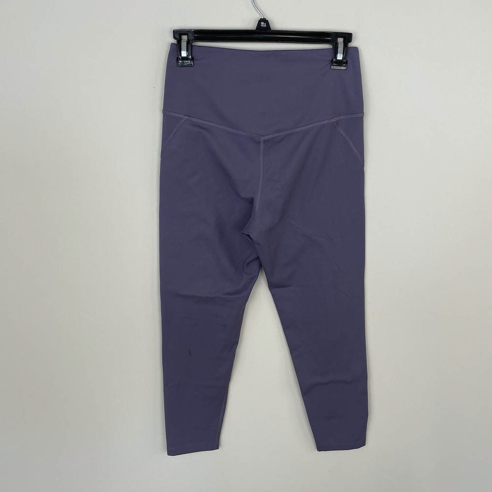 Girlfriend Collective Women's Size M Purple 7/8 High Rise Compressive Leggings - Picture 5 of 8